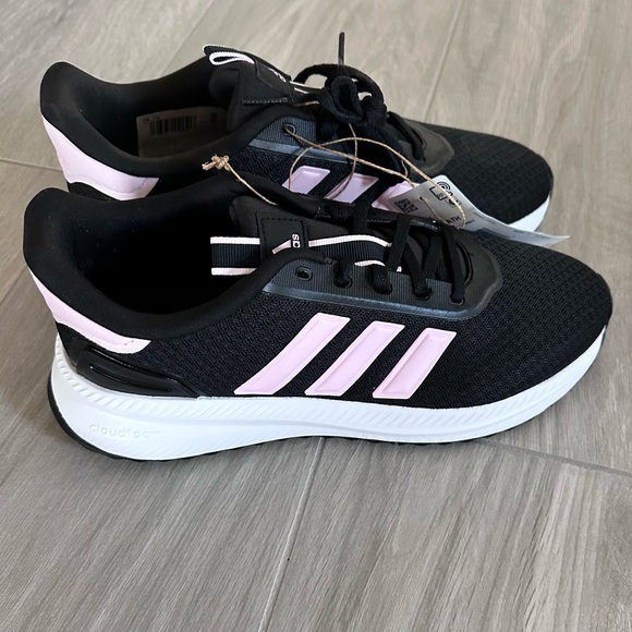 Adidas Ladies' XPLR Path Sneakers - BLACK Size: 7.5 New Without Box - Picture 2 of 7